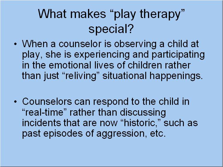 What makes Play Therapy CEUs